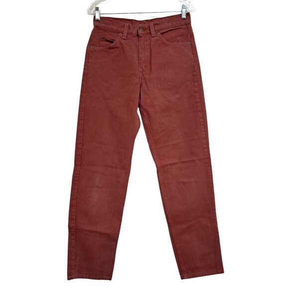 Levi's Other - Vintage 90s Levis 555 Orange Tab Relaxed Straight Jeans 30x32 Rust Red USA